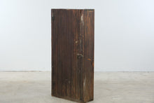 Load image into Gallery viewer, Rustic Bench-Made Wood Storage Cabinet with Slatted Door
