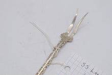 Load image into Gallery viewer, Antique Daniel Low Sterling Silver Lemon Fork Patent 1891 Victorian

