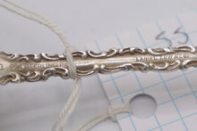 Load image into Gallery viewer, Antique Daniel Low Sterling Silver Lemon Fork Patent 1891 Victorian
