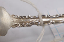 Load image into Gallery viewer, Antique Daniel Low Sterling Silver Lemon Fork Patent 1891 Victorian
