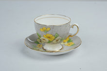 Load image into Gallery viewer, Salisbury Carnival 1950s Vintage English Bone China Teacup and Saucer
