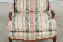 Load image into Gallery viewer, Sam Moore La-Z-Boy French Provincial Upholstered Armchair
