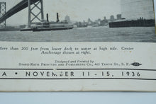 Load image into Gallery viewer, 1936 San Francisco Oakland BAY BRIDGE Celebration OFFICIAL PROGRAM
