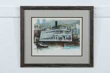Load image into Gallery viewer, Gary Hinte “San Francisco Suite: Bay Ferry” Signed &amp; Numbered Serigraph – Limited Edition
