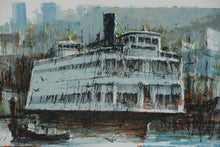 Load image into Gallery viewer, Gary Hinte “San Francisco Suite: Bay Ferry” Signed &amp; Numbered Serigraph – Limited Edition
