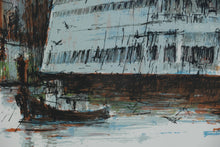 Load image into Gallery viewer, Gary Hinte “San Francisco Suite: Bay Ferry” Signed &amp; Numbered Serigraph – Limited Edition
