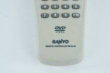 Load image into Gallery viewer, Sanyo RB-SL40 DVD Remote Control – Clean, Untested, OEM Replacement
