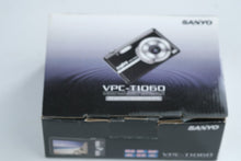 Load image into Gallery viewer, Sanyo VPC T1060 Digital Camera 10MP CCD Black 3X Zoom Original Box Manual
