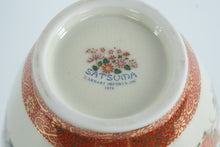 Load image into Gallery viewer, 1979 Arnart Satsuma-Style Vase – Hand-Painted Peacocks &amp; Floral Motif, 10.5" Porcelain Vase
