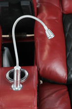 Load image into Gallery viewer, Seatcraft Leather Home Theater Reclining Seating Row with Lighting and Accessories
