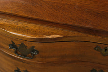 Load image into Gallery viewer, Governor Winthrop Serpentine Front Secretary Desk with Bookcase Top – Solid Wood, Ball &amp; Claw Feet
