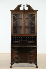 Load image into Gallery viewer, Governor Winthrop Style Secretary Desk with Bookcase Top
