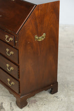 Load image into Gallery viewer, Traditional Mahogany Finish Drop Front Secretary Desk with Four Drawers
