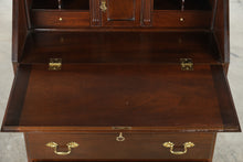 Load image into Gallery viewer, Traditional Mahogany Finish Drop Front Secretary Desk with Four Drawers
