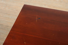 Load image into Gallery viewer, Mahogany Serpentine Front Nightstand with Pull-Out Table
