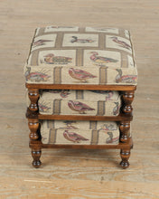 Load image into Gallery viewer, Set of 3 Stacking Mallard Footstools
