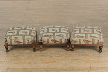 Load image into Gallery viewer, Set of 3 Stacking Mallard Footstools
