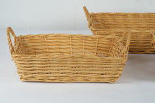 Load image into Gallery viewer, &quot;Harvest Home&quot; Set of 3 Woven Storage Baskets
