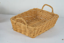 Load image into Gallery viewer, &quot;Harvest Home&quot; Set of 3 Woven Storage Baskets
