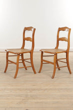 Load image into Gallery viewer, Set of 4 Antique Cane Seat Chairs
