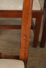 Load image into Gallery viewer, Set of 6 Baker Dupree Chippendale-Style Dining Chairs – Solid Wood, Upholstered Seats
