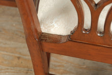 Load image into Gallery viewer, Set of 6 Baker Dupree Chippendale-Style Dining Chairs – Solid Wood, Upholstered Seats
