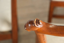 Load image into Gallery viewer, Set of 6 Baker Dupree Chippendale-Style Dining Chairs – Solid Wood, Upholstered Seats
