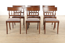 Load image into Gallery viewer, Set of 6 Regency Saber Legged Chairs
