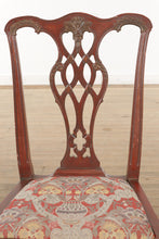 Load image into Gallery viewer, Set of 8 Acanthus Carved Dining Chairs with Ball and Claw Feet

