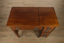 Load image into Gallery viewer, Vintage Drop-Leaf Sewing Machine Desk – Refinished &amp; Functional
