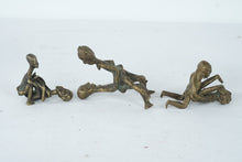 Load image into Gallery viewer, Vintage Brass Kama Sutra Erotic Figurine Couple Sculpture India 5 Inch
