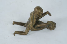 Load image into Gallery viewer, Vintage Brass Kama Sutra Erotic Figurine Couple Sculpture India 5 Inch
