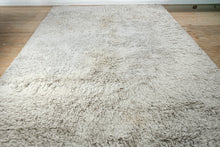Load image into Gallery viewer, Large Shag Area Rug 9 x 12 Light Gray Plush High Pile Modern Neutral
