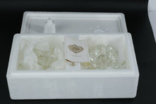 Load image into Gallery viewer, Godinger Shannon Crystal Lotus Candle Holders – Set of 2 in Original Box
