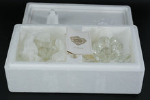Load image into Gallery viewer, Godinger Shannon Crystal Lotus Candle Holders – Set of 2 in Original Box
