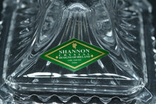 Load image into Gallery viewer, Shannon Crystal Pedestal Serving Dish, Square Cut Glass by Godinger, 7.25"
