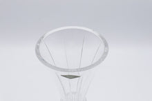 Load image into Gallery viewer, Shannon by Godinger Crystal Flared Vase 8.5 Inch Lead Crystal
