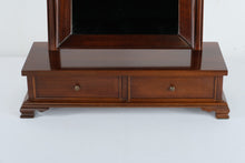 Load image into Gallery viewer, Craftique Mahogany Shaving Mirror – Mellow Wood Finish (MEL)
