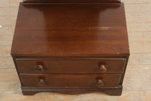 Load image into Gallery viewer, Wood Shaving Mirror Chest with Two Drawers and Fixed Mirror
