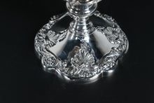 Load image into Gallery viewer, Cavan Cut Crystal Pedestal Bowl with Sheffield Silver Co Ornate Base
