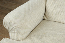 Load image into Gallery viewer, Sherrill Upholstered Armchair with Ottoman – Neutral Cream with Subtle Sheen
