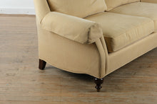 Load image into Gallery viewer, Sherrill Furniture Golden Wheat Upholstered Sofa Rolled Arm Couch

