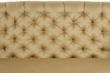 Load image into Gallery viewer, Sherrill Furniture High-Back Tufted Upholstered Sofa in Golden Herringbone
