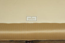 Load image into Gallery viewer, Sherrill Furniture High-Back Tufted Upholstered Sofa in Golden Herringbone
