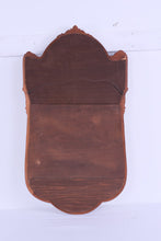 Load image into Gallery viewer, Vintage Chippendale Style Wall Mirror Mahogany Finish 18 5x33
