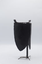 Load image into Gallery viewer, Vintage Folk Art Shovel Blade Owl Sculpture Brutalist Metal Rebar 10 Inch
