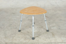 Load image into Gallery viewer, DMI Bamboo Adjustable Corner Shower Stool Aluminum Bath Seat
