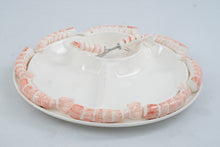 Load image into Gallery viewer, Vintage Shafford Gourmet Shrimp Cocktail Serving Platter Divided Tray Boxed
