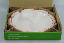 Load image into Gallery viewer, Vintage Shafford Gourmet Shrimp Cocktail Serving Platter Divided Tray Boxed
