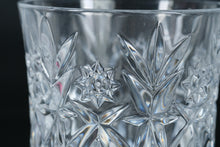 Load image into Gallery viewer, Pair of Cut Crystal Double Old Fashioned Glasses
